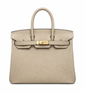 Birkin 25 Retourne in Trench Togo Leather (Gold Hardware)
