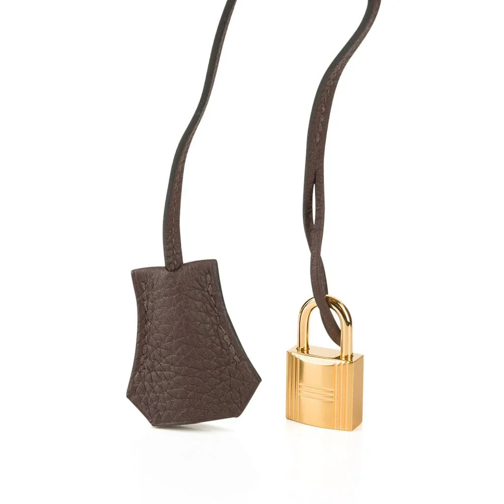 Birkin 35 Bag Chocolate Togo Gold Hardware