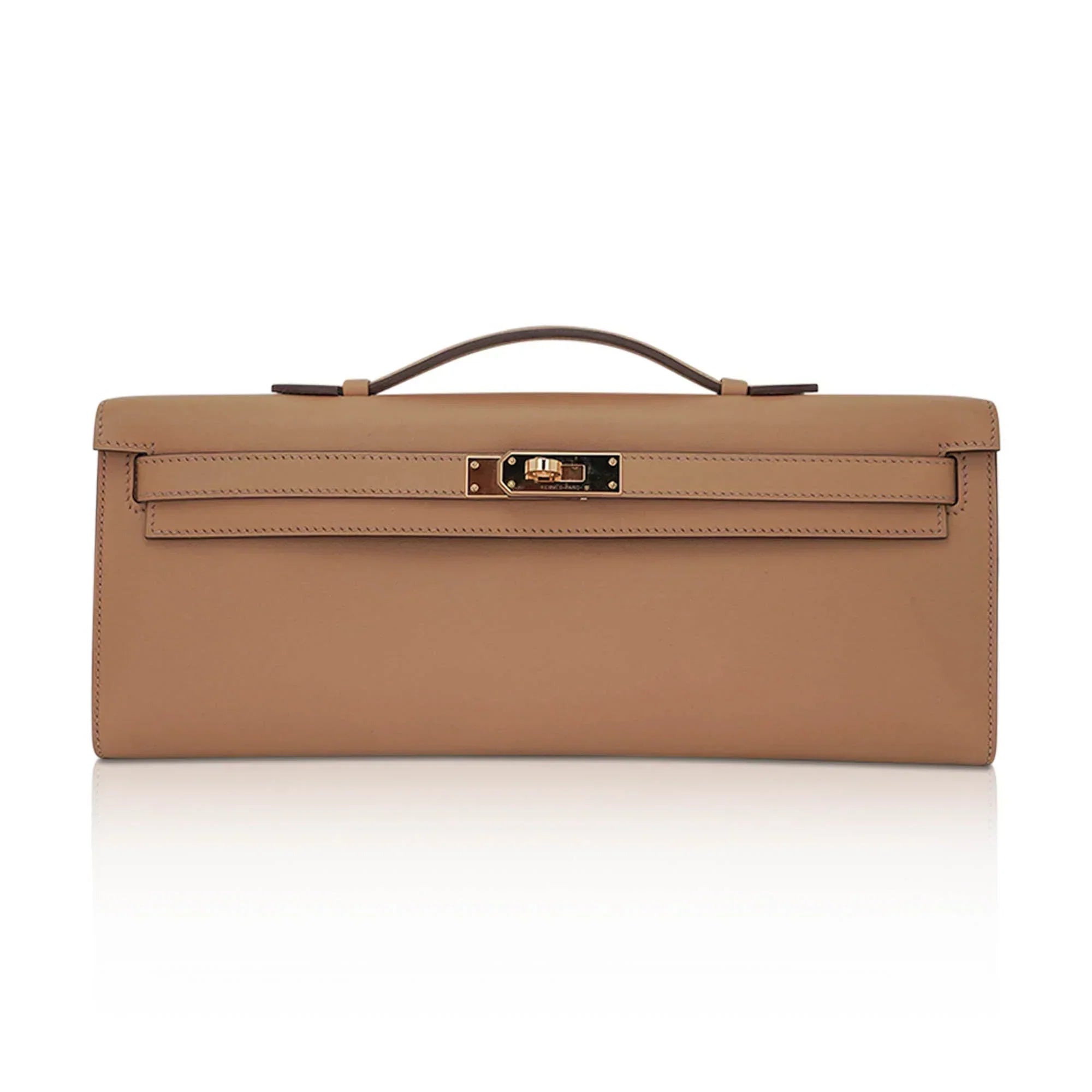 Limited Edition Kelly Cut Bag Biscuit with Gold Hardware