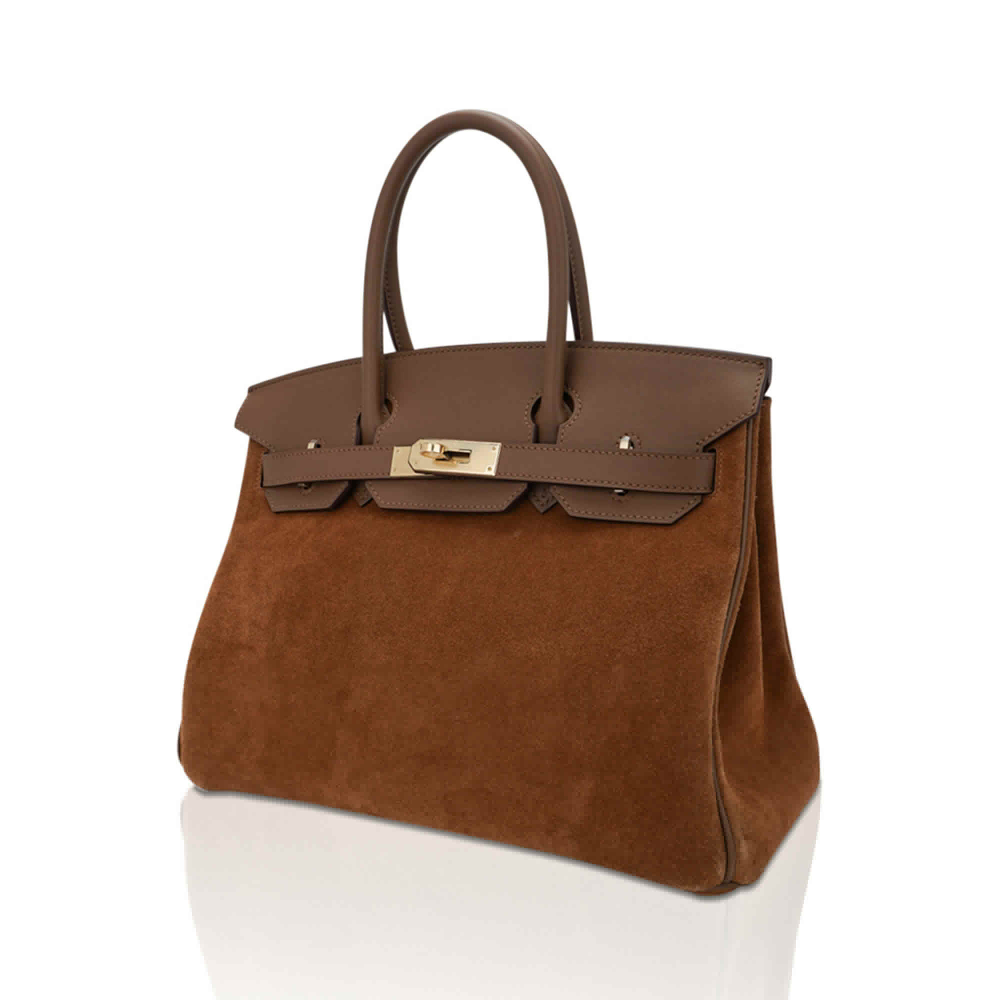 Limited Edition Birkin 30 Grizzly Bag Alezan Permabrass Hardware