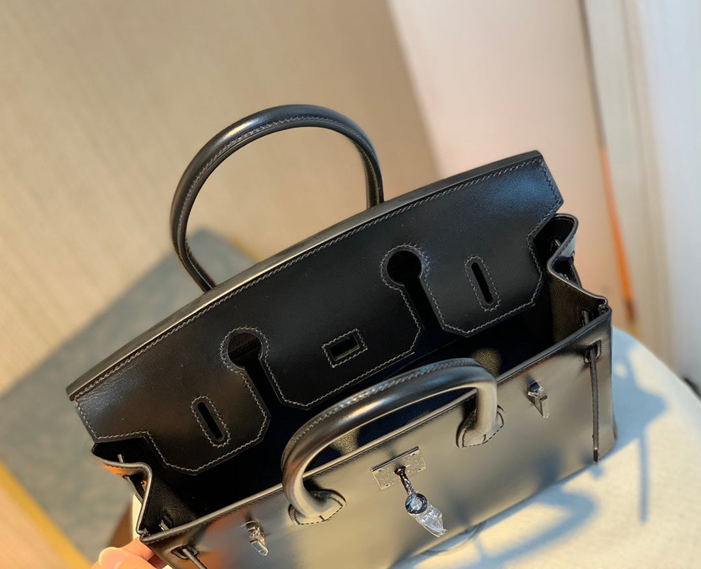 Rare Limited Edition Birkin 30cm So Black Total Matte-Hardware Luxury Tote
