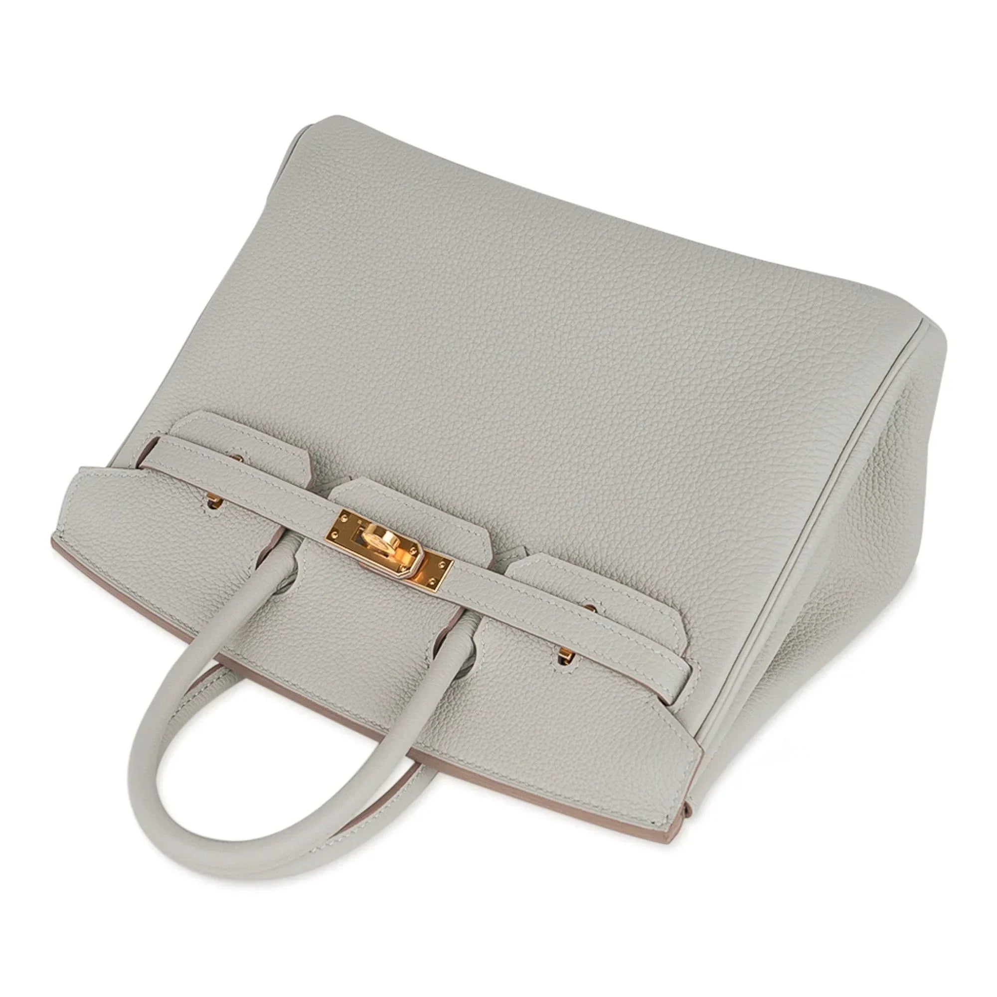 Birkin 25 Bag Gris Perle Togo Gold Hardware