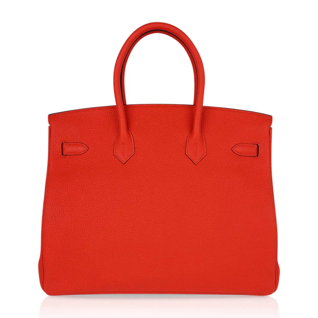 Birkin 35 Bag Capucine Togo Leather with Gold Hardware
