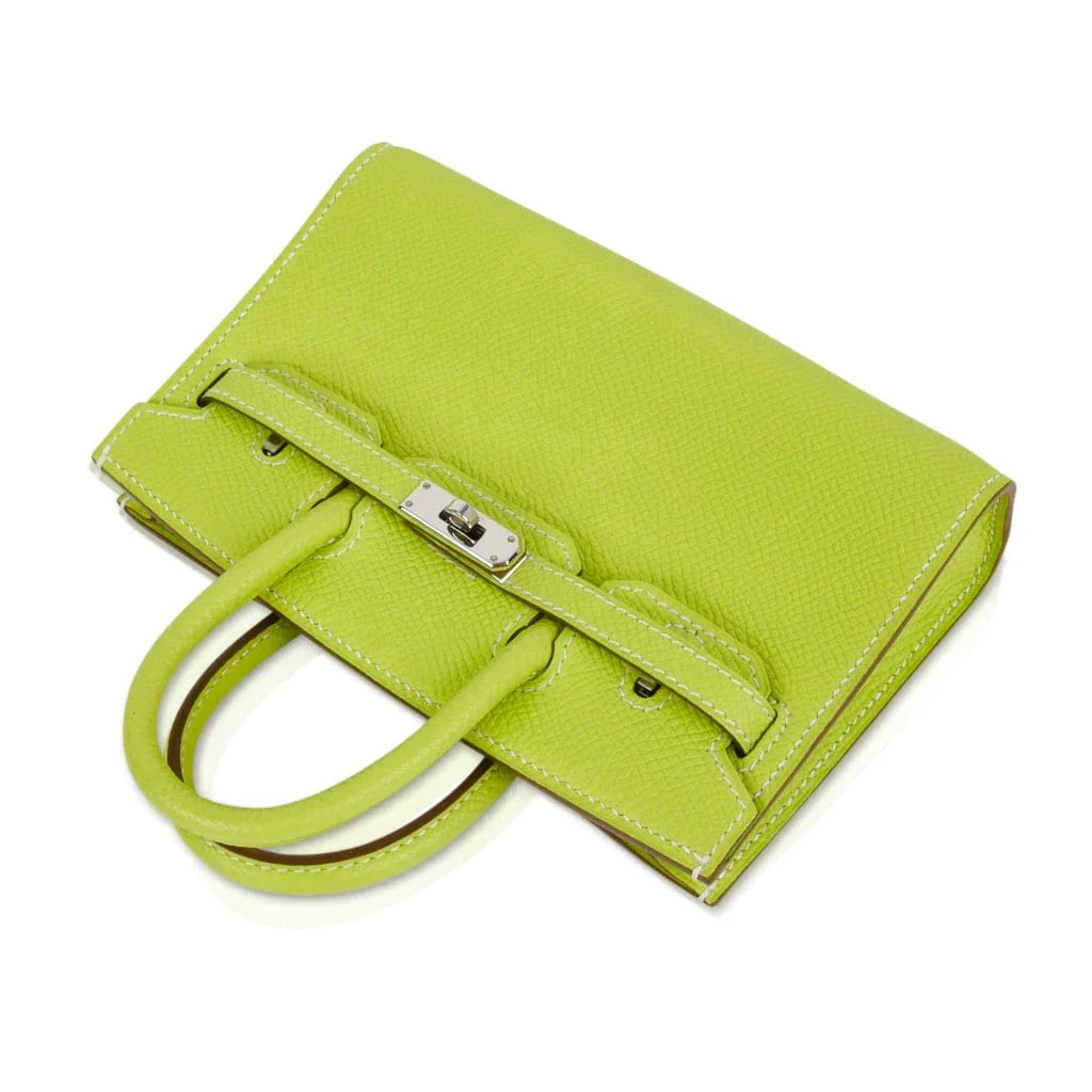 Birkin Tiny Bag Miniature Micro Kiwi Epsom Limited Edition