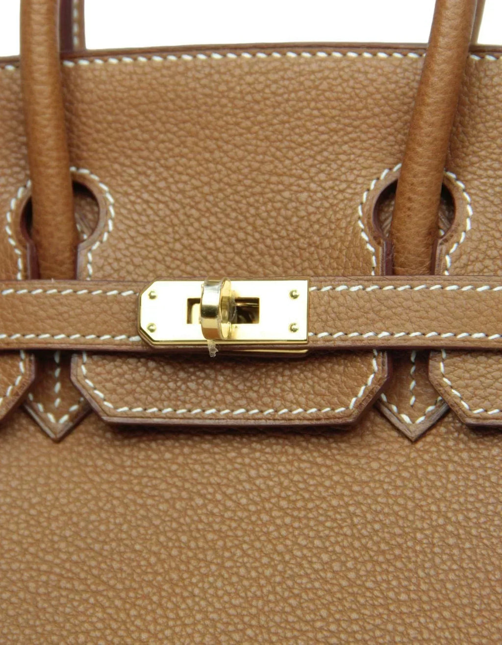 Birkin Gold Tan Togo Leather 25cm Togo calfskin leather Gold accessories