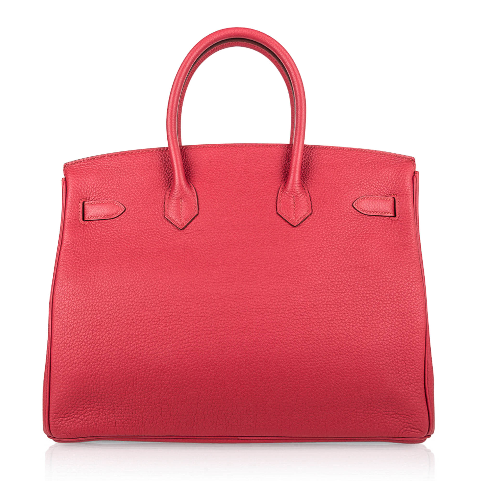 Birkin 35 Bag Vermillion Togo Leather with Gold Hardware
