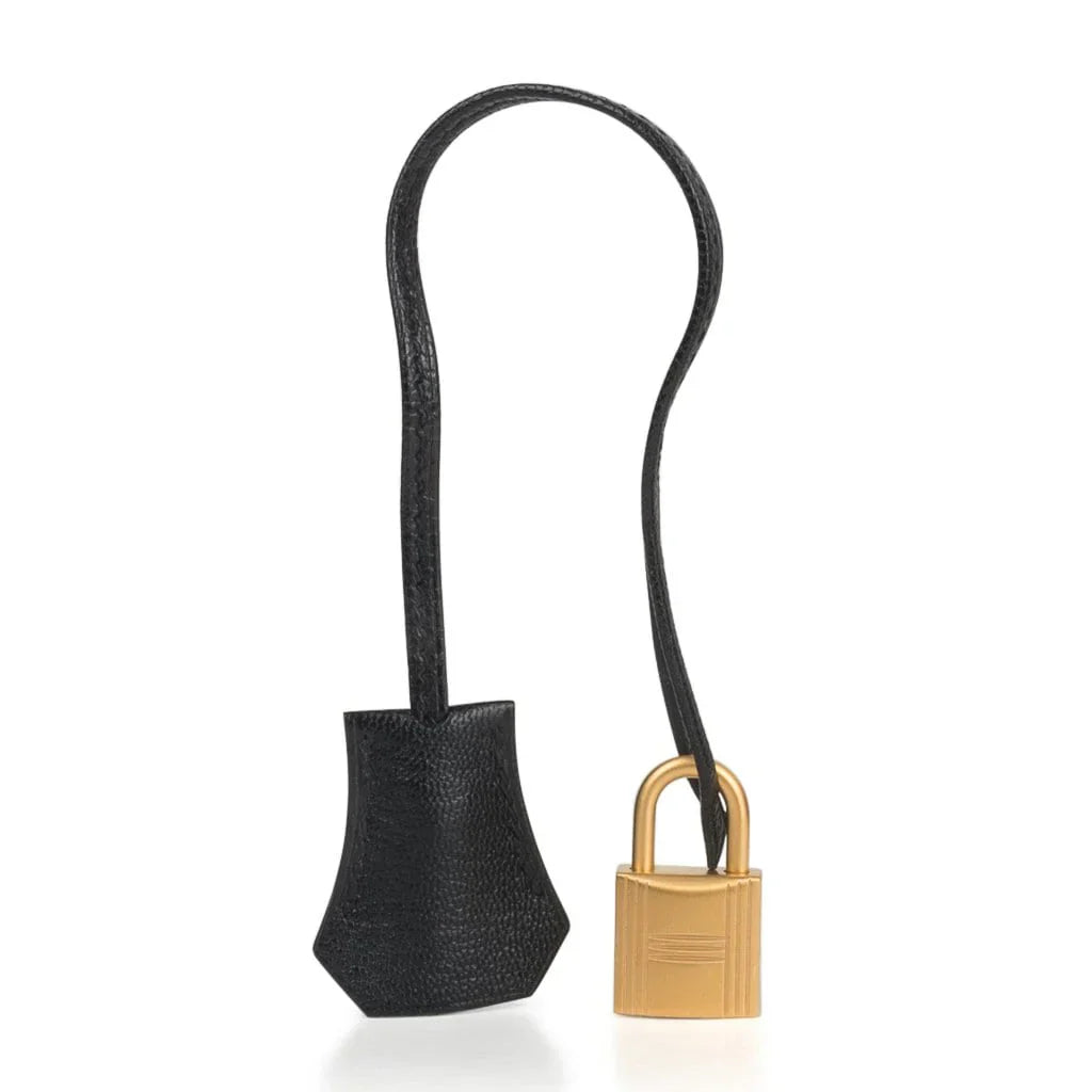 Birkin HSS 30 Bag Rouge Casaque and Black Chevre Brushed Gold Hardware