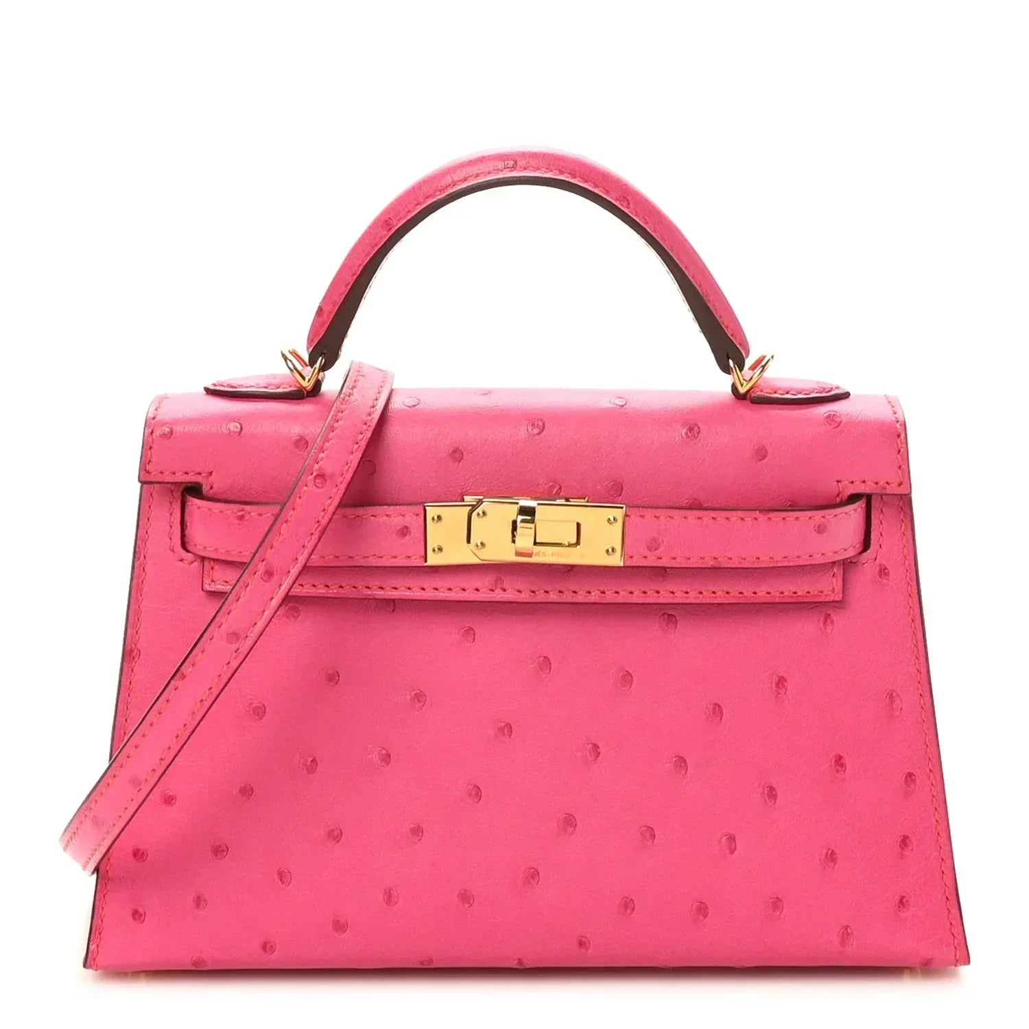 Kelly Sellier Mini 20 Rose Pop Orange Poppy gold Hardware