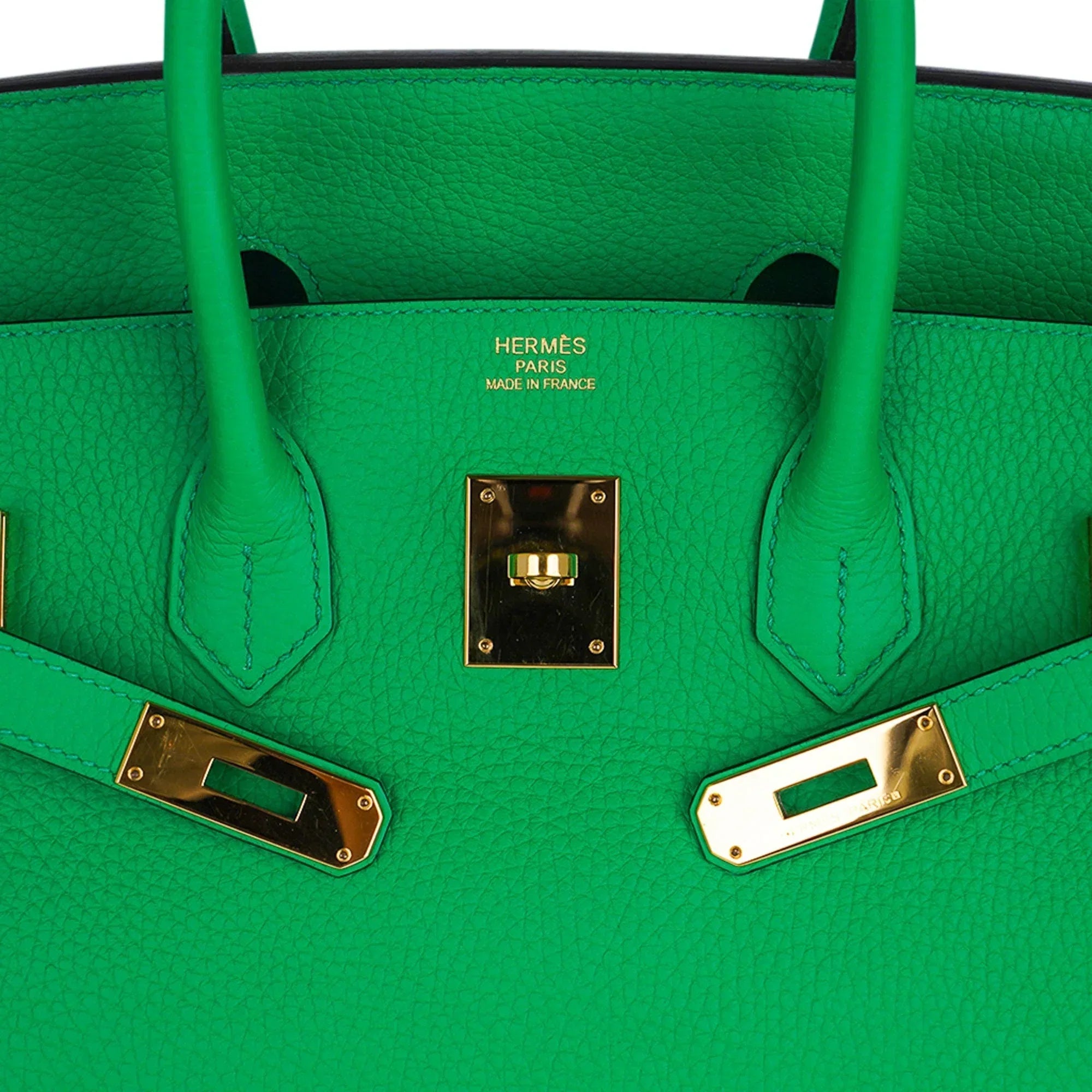 Birkin 35 Bag Bamboo Togo Leather with Gold Hardware