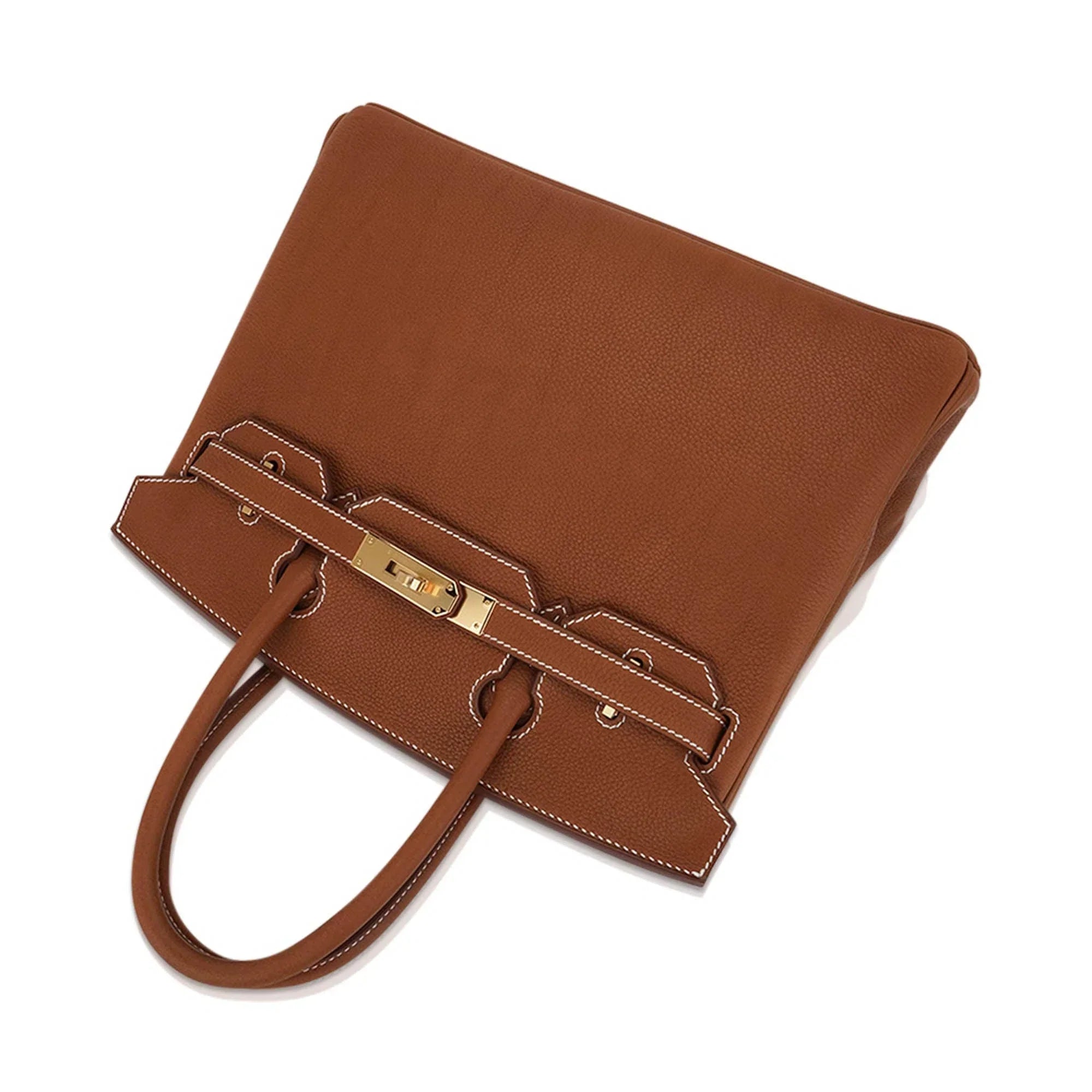 Birkin 30 Bag Barenia Faubourg Leather with Gold Hardware