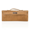 Limited Edition Kelly Cut Bag Ocre Doblis with Palladium Hardware