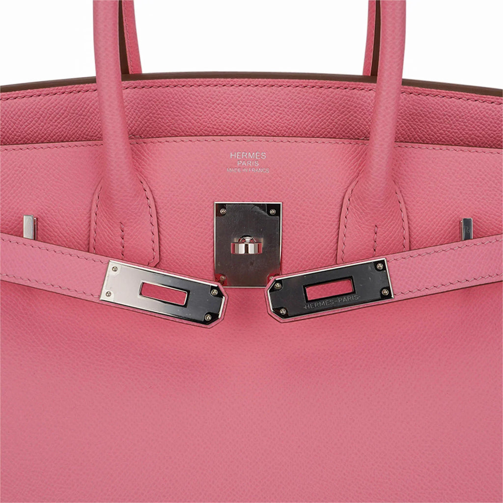 Birkin 30 Bag Rose Confetti Epsom Leather with Palladium Hardware