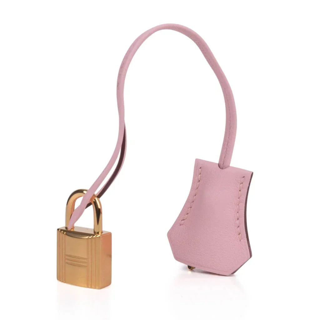 Birkin 25 Bag Rose Sakura Swift Gold Hardware Rare