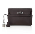 Kelly Messenger 25 Bag Ecorce Evercolor Leather with Palladium Hardware
