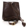 Kelly Ado Backpack 20 Chocolate Gulliver Palladium Hardware