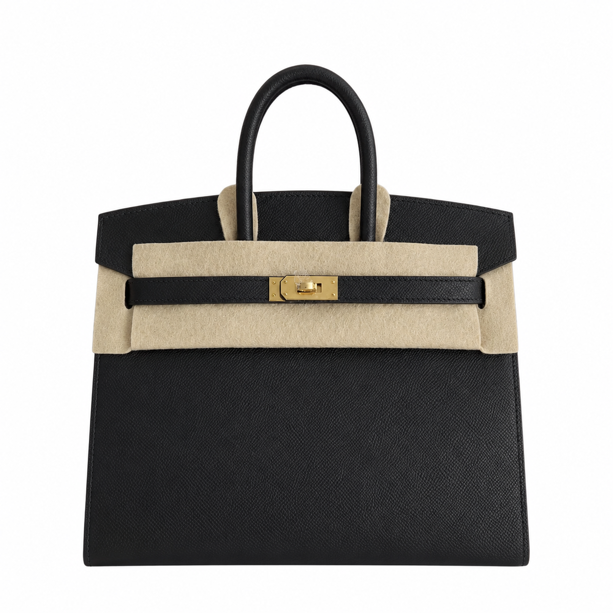 Birkin 25 Sellier 89 Black Epsom Gold Hardware