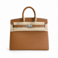 Birkin 25 Sellier 37 Gold Epsom Silver Hardware