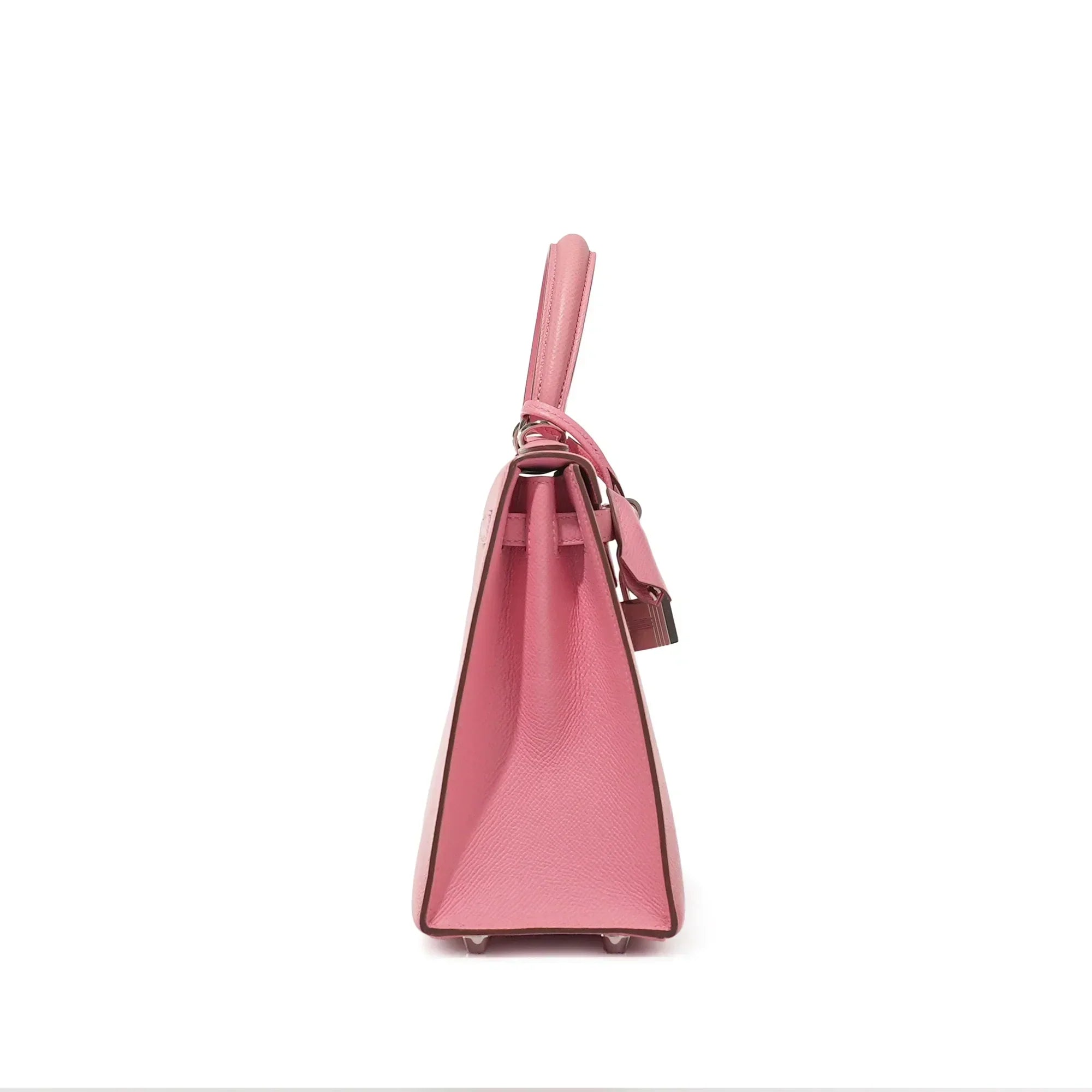 Kelly Rose Confetti Epsom Sellier Palladium Hardware