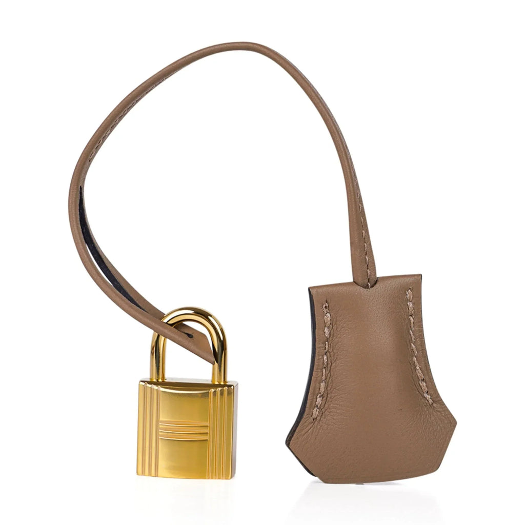 Birkin 25 Beige De Weimar Veau Jonathan Leather Gold Hardware