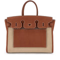 Birkin 35 L'Envers Edition Fauve Barenia Faubourg Palladium Hardware