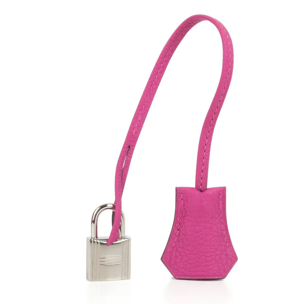 Birkin 30 Bag Rose Pourpre Pink Togo Palladium