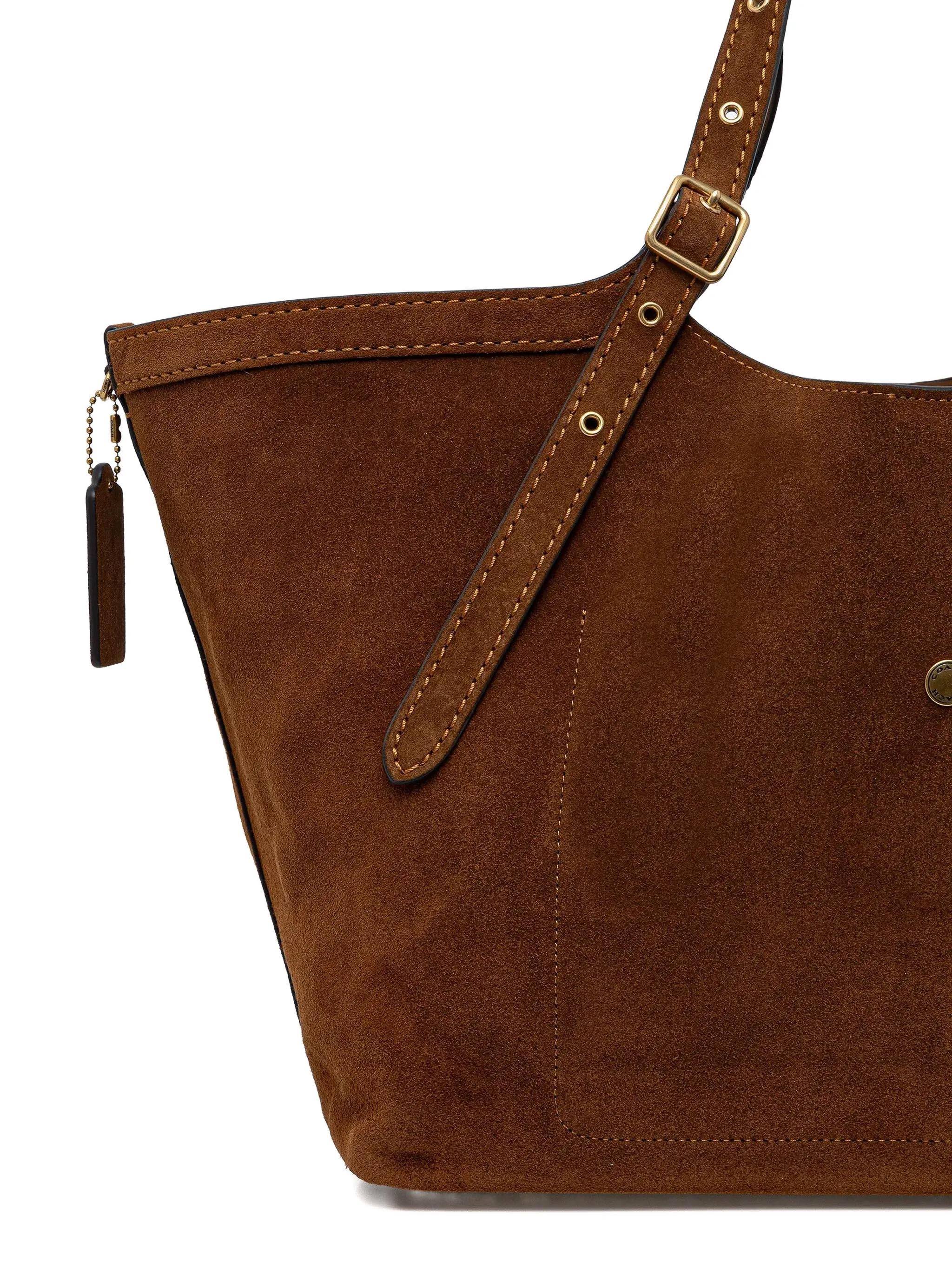 Classic Suede Large Tote Bag