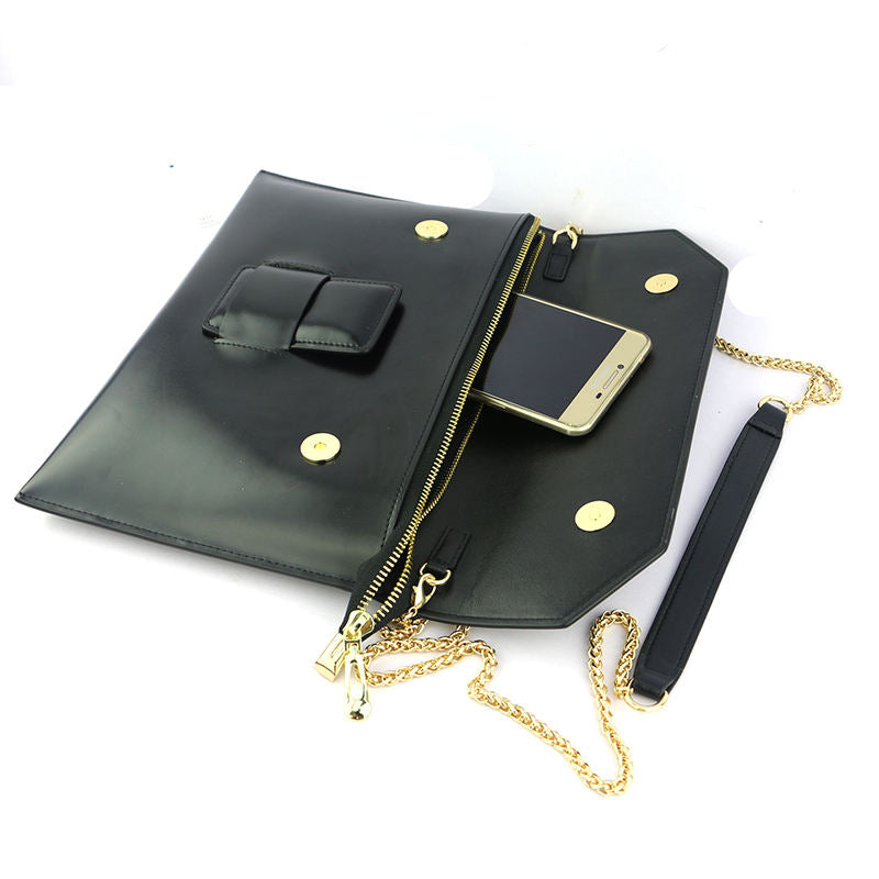 Sleek Envelope Evening Clutch Bag