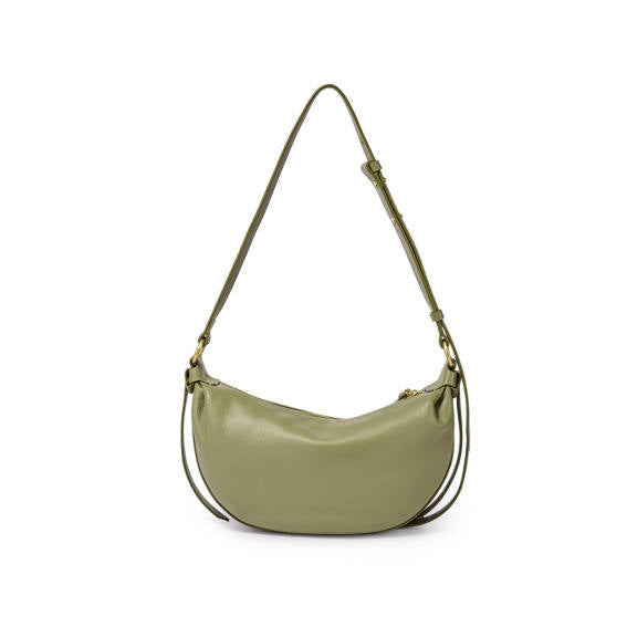 Soft Crescent Hobo Bag with Adjustable Strap