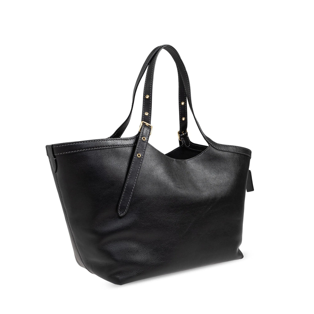 Classic Adjustable Strap Leather Tote Bag