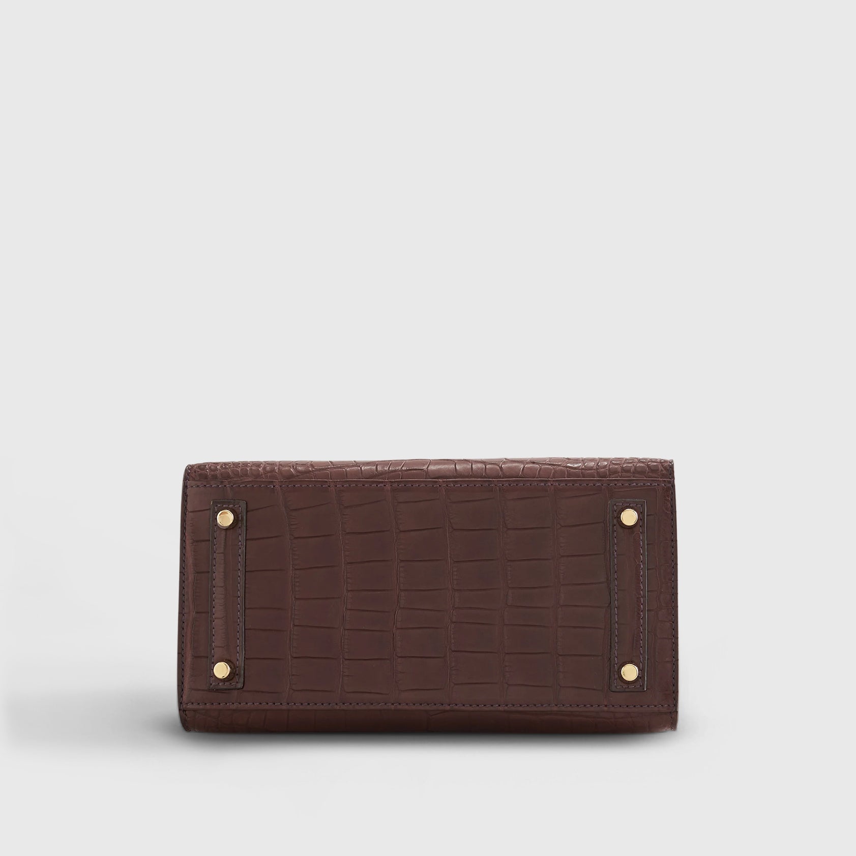 Birkin 20 Alligator Havane Gold Hardware Matte