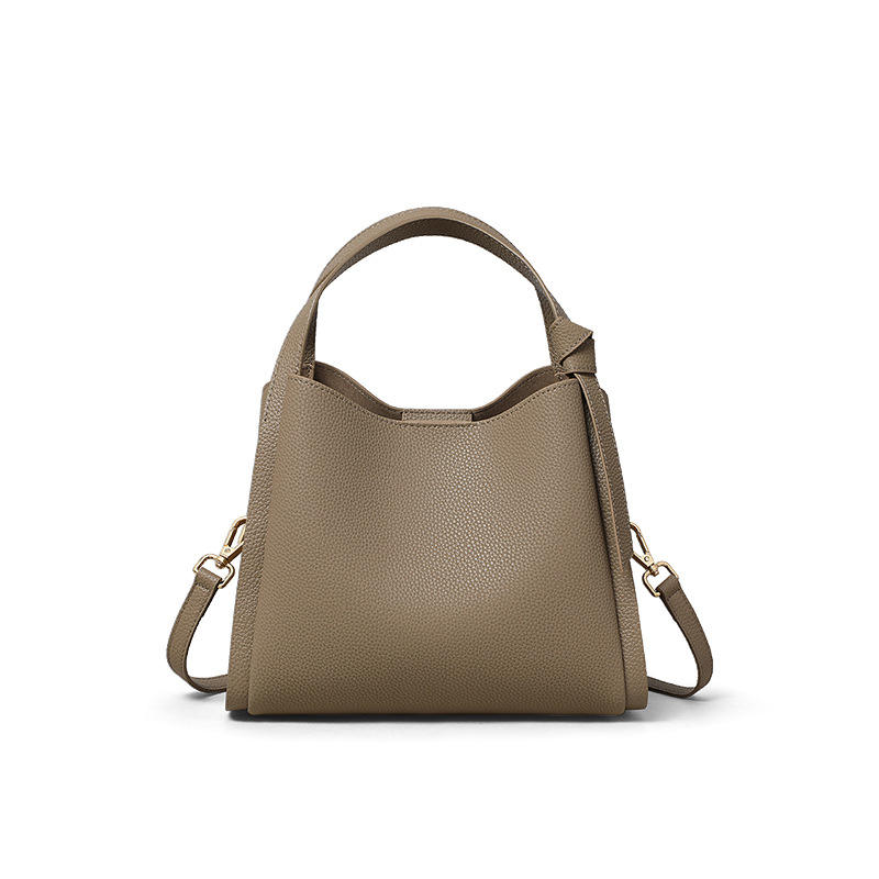 Multi-Wear Bucket Bag with Detachable Crossbody Strap