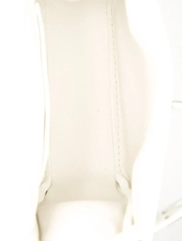 Kelly White Jump Backpack Palladium Hardware