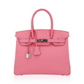 Birkin 30 Bag Rose Confetti Epsom Leather with Palladium Hardware