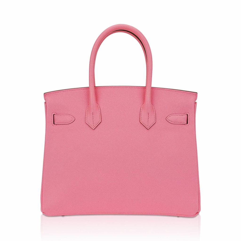 Birkin 30 Bag Rose Confetti Epsom Leather with Palladium Hardware