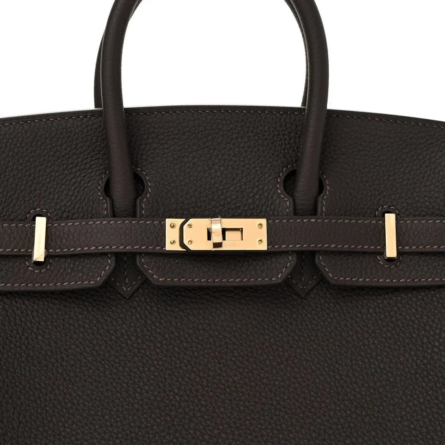 Birkin 25 Togo handbag is made of extremely soft calfskin