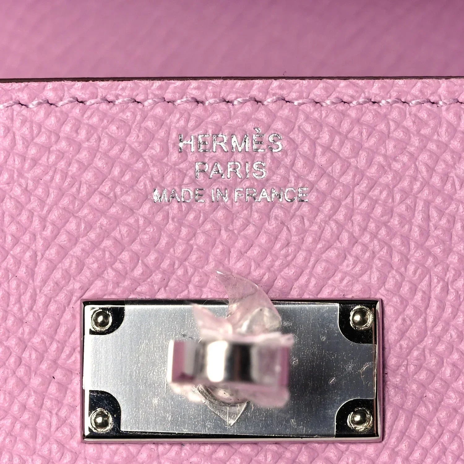 Kelly To Go Wallet Mauve Sylvestre Epsom Palladium Hardware
