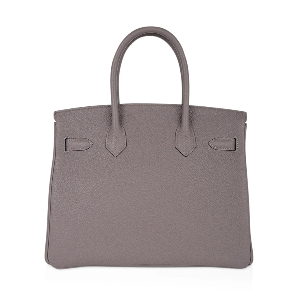 Birkin 30 Bag Gris Asphalte Togo Leather with Palladium Hardware