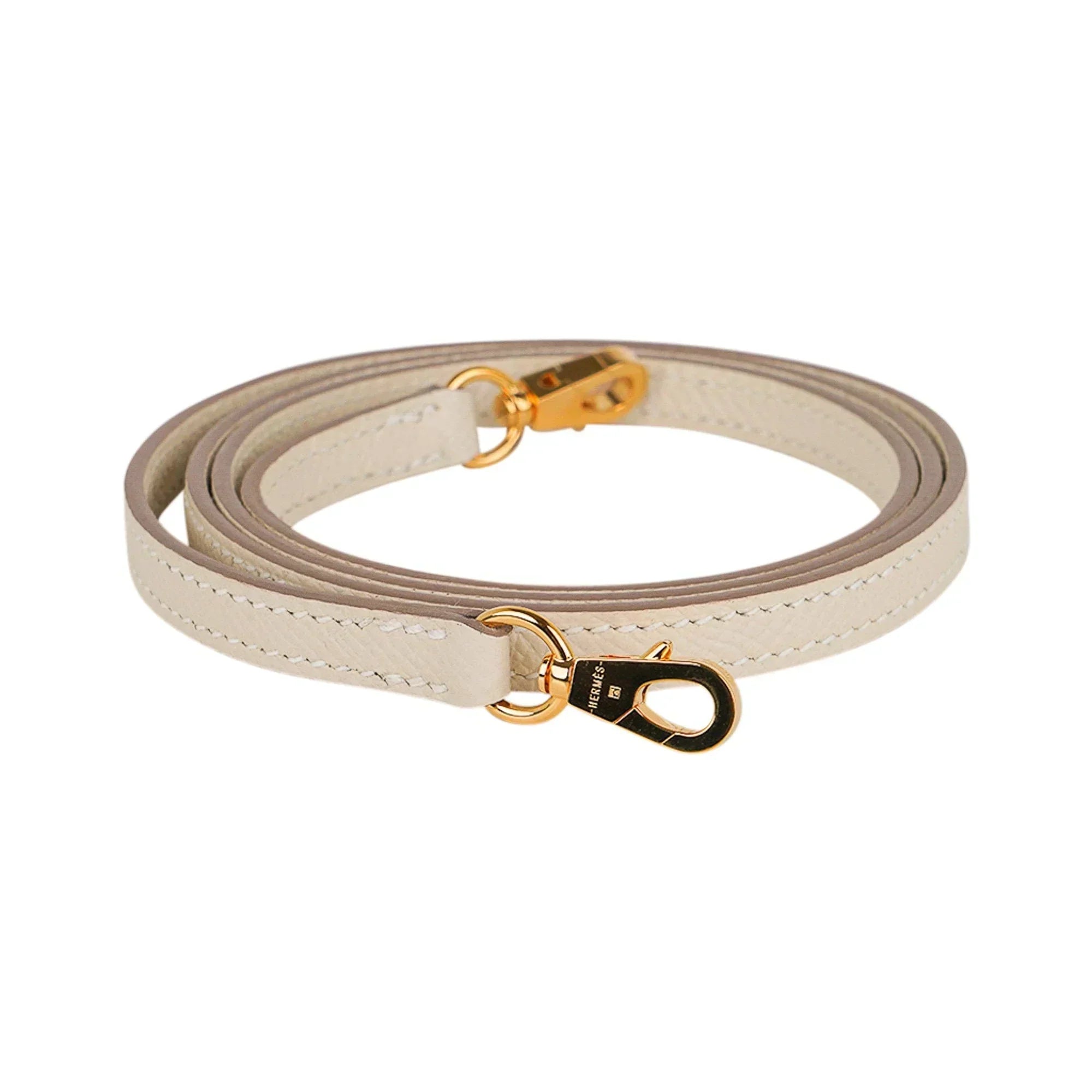 Kelly 20 Mini Sellier Bag Craie Epsom Leather Gold Hardware