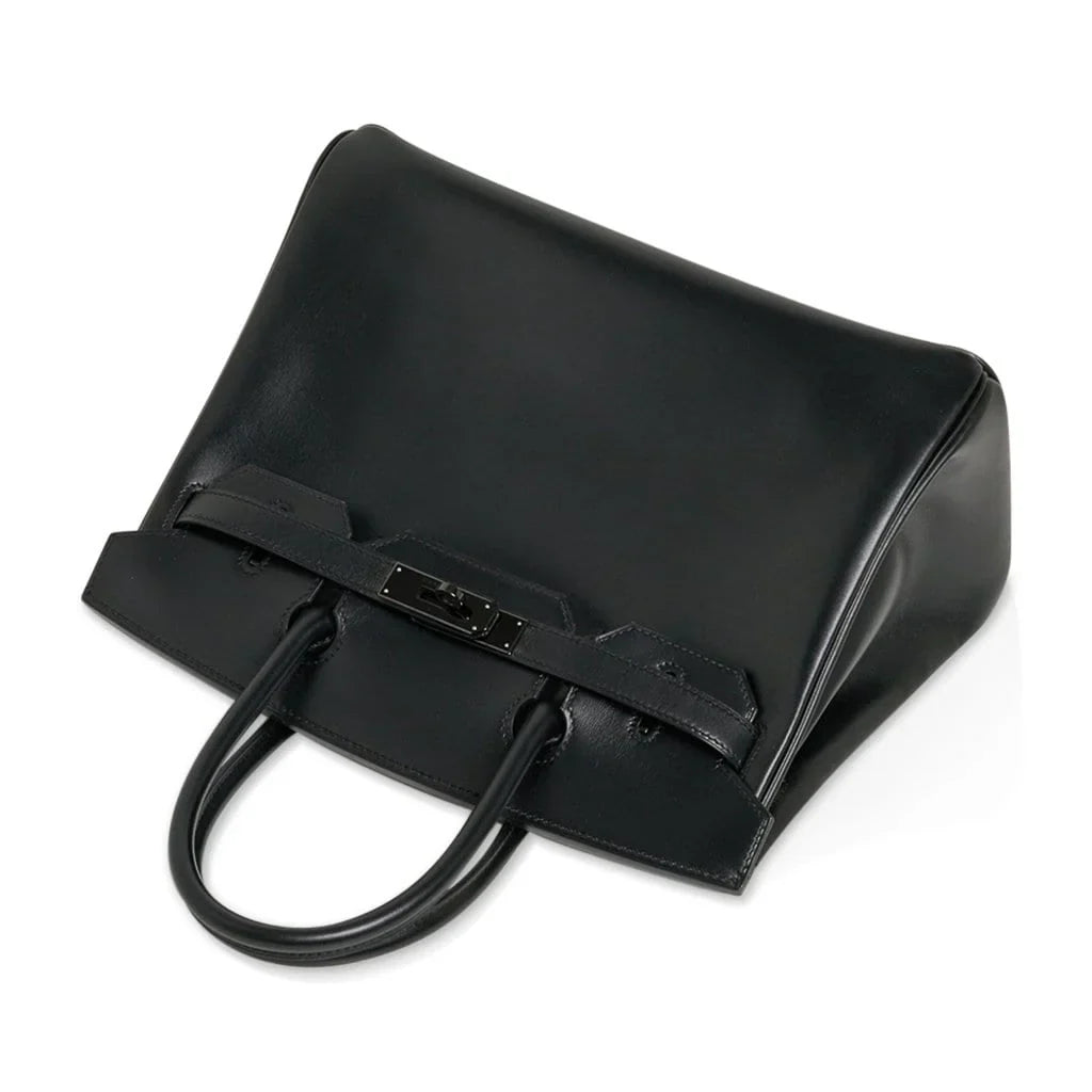 Birkin 30 Bag So Black Limited Edition Box Leather