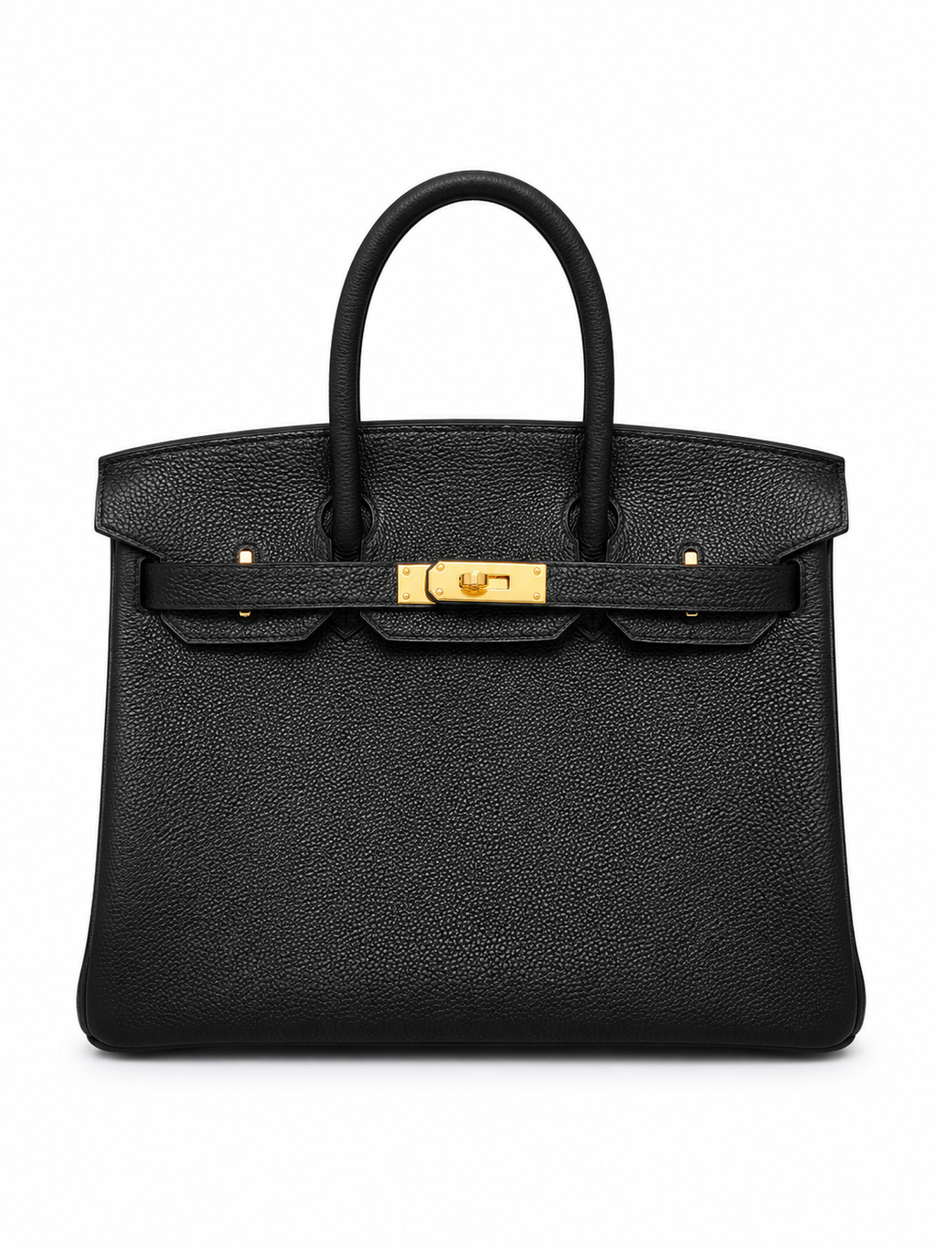 Birkin 30 Retourne in Noir Togo Leather (Gold Hardware)
