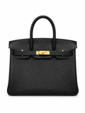Birkin 30 Retourne in Noir Togo Leather (Gold Hardware)