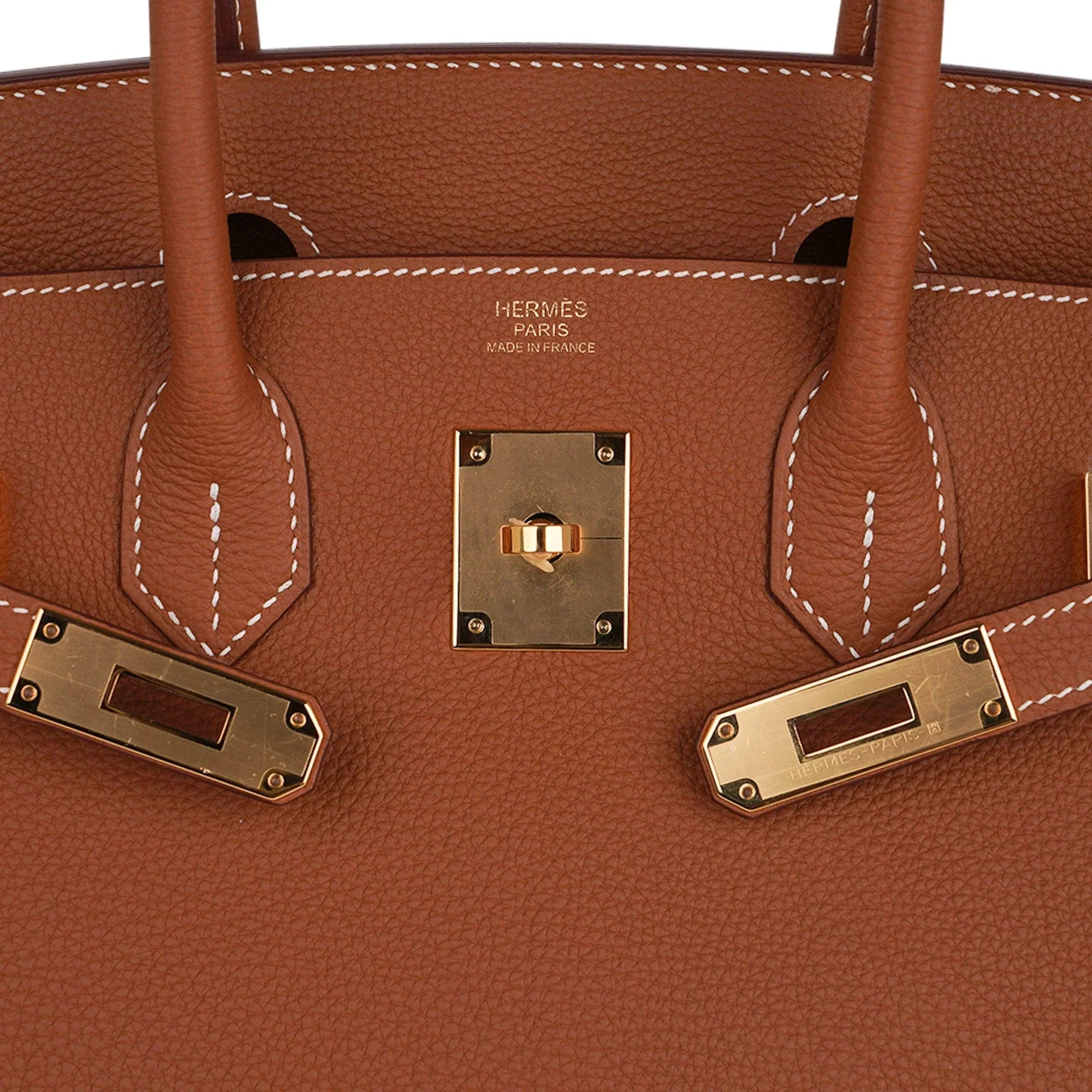 Birkin 30 Bag Gold Togo Leather Gold Hardware