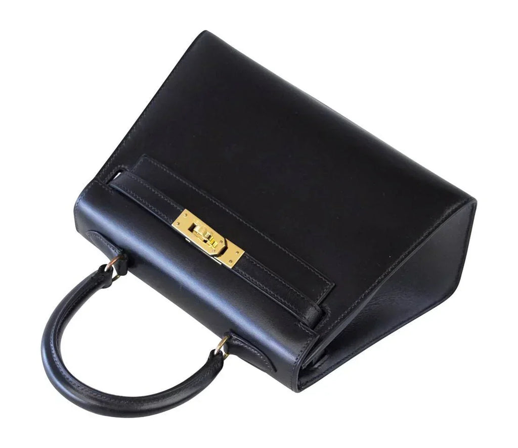 Kelly 20 Mini Sellier Vintage Bag Box Leather Gold Hardware