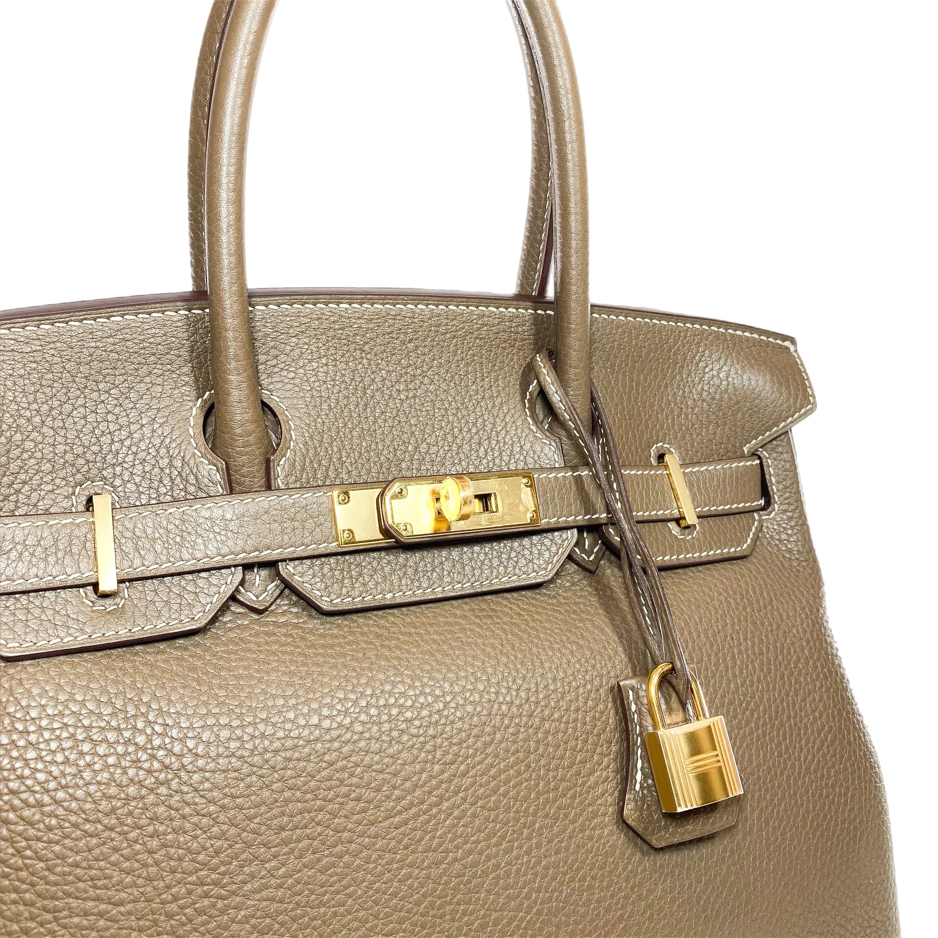 Birkin bag made of extremely Togo Birkin 30 Etoupe