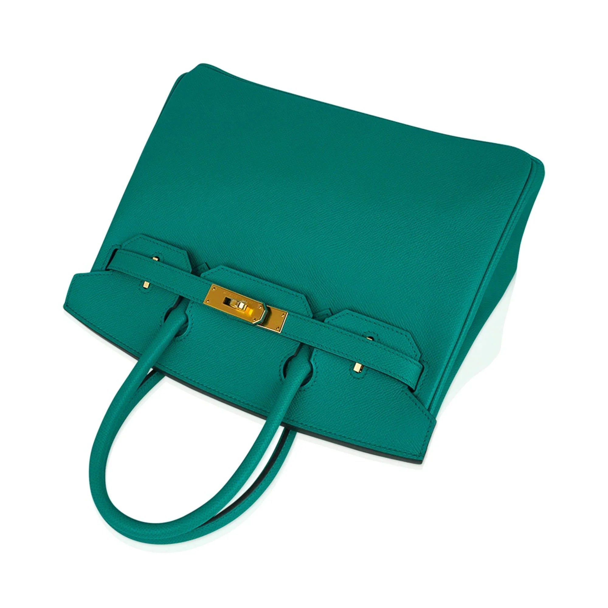 Birkin 30 Bag Vert Jade Epsom Leather with Gold Hardware
